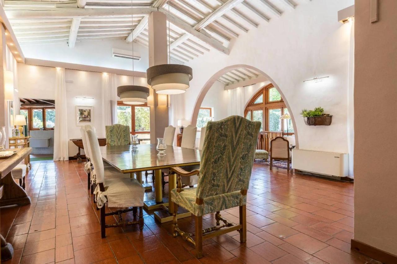 Firenze Villa A 5 Stelle - Villa Gaudia Luxury & Relax In Chianti ภายนอก รูปภาพ